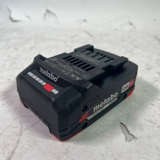 Metabo Li Power Akkupack 18 V 2 0 Ah CAS Li Ion Akku 625596000 mit Ladestandsanzeige Leicht Gebraucht 1 - toolbrothers