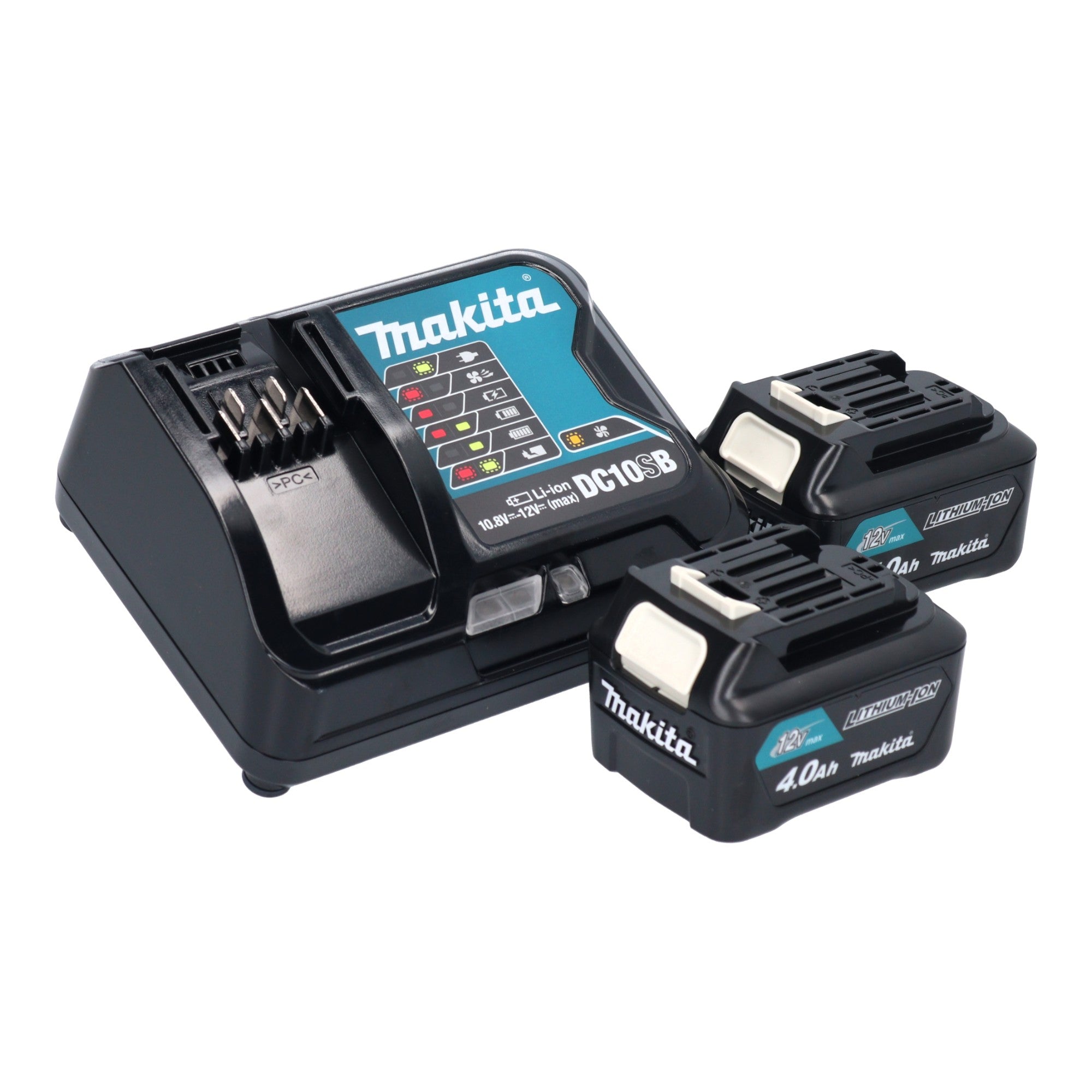 Makita UM 600 DSM2P Akku Grasschere 12 V max 160 mm Pink 2x Akku 4 0 Ah Ladegeraet 2 - toolbrothers