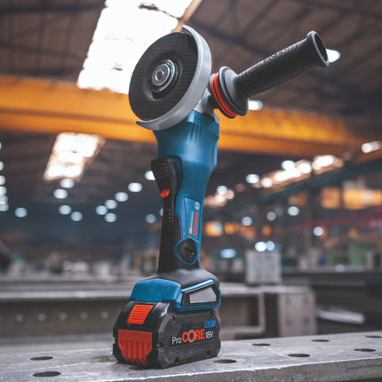 Bosch GWS 18V 15 PSC Professional Akku Winkelschleifer 18 V 125 mm BITURBO Brushless 1x ProCORE Akku 8 0 Ah Ladegeraet 4 - toolbrothers