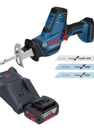 Bosch GSA 18V LI C Professional Akku Reciprosaege Saebelsaege 18 V 1x Akku 4 0 Ah Ladegeraet 0 - toolbrothers