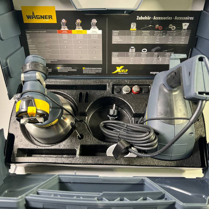 Wagner XVLP FinishControl 3500 Farbspruehsystem 700 Watt 1 0 l 2341501 im Koffer Beschaedigt 2 - toolbrothers