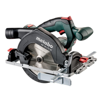 Metabo KS 18 LTX 57 Akku Handkreissaege 18 V 165 mm 2x LiHD Akku 10 0 Ah Ladegeraet 1 - toolbrothers