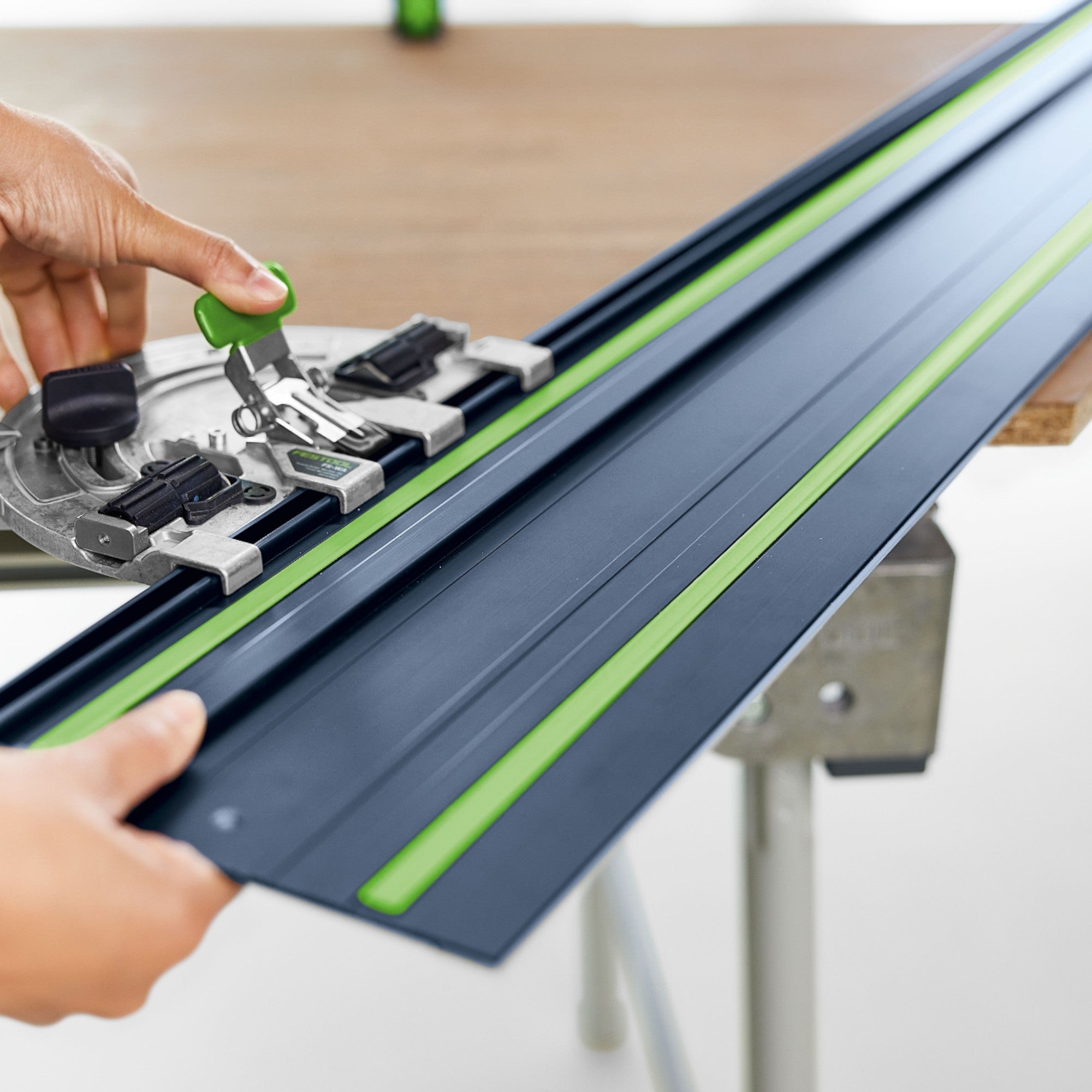 Festool FS 1400 2 BL Fuehrungsschiene 1400 mm Blau 578246 100Y Jubilaeums Edition FSV 2 Verbindungsstueck 577039  4 - toolbrothers