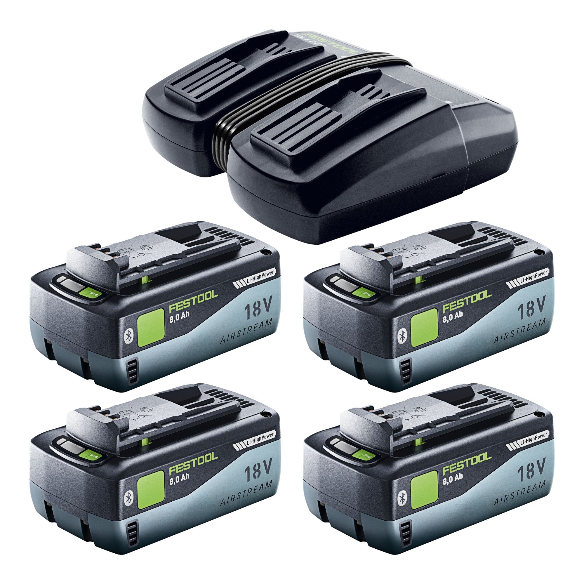 Festool TSC 55 KEB Basic 100Y Limited Edition Akku Tauchsaege 18 36 V 2x 18 V 160 mm Brushless 4x Akku 8 0 Ah Ladegeraet Systainer 2 - toolbrothers
