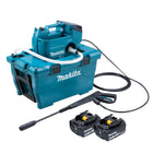 Makita DHW 080 M2K Akku Hochdruckreiniger 36 V 2x 18 V 80 bar 380 l h Brushless 2x Akku 4 0 Ah ohne Ladegeraet 0 - toolbrothers