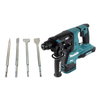 Makita DHR 280 Z Akku Bohrhammer 36 V 2x 18 V 2 8 J SDS Plus Brushless 4 tlg Meissel Set ohne Akku ohne Ladegeraet 0 - toolbrothers
