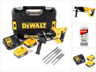 DeWalt DCH 133 P2 Akku Kombihammer 18V 2,6J SDS plus Brushless + 2x Akku 5,0Ah + Ladegerät + TSTAK + 5x Hartmetall Bohrer - Toolbrothers