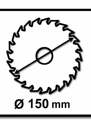 Makita MCCS15032E Specialized Sägeblatt für Metall HW 150 x 20 x 1,5 mm 32Z ( 5x B-47036 ) - Toolbrothers