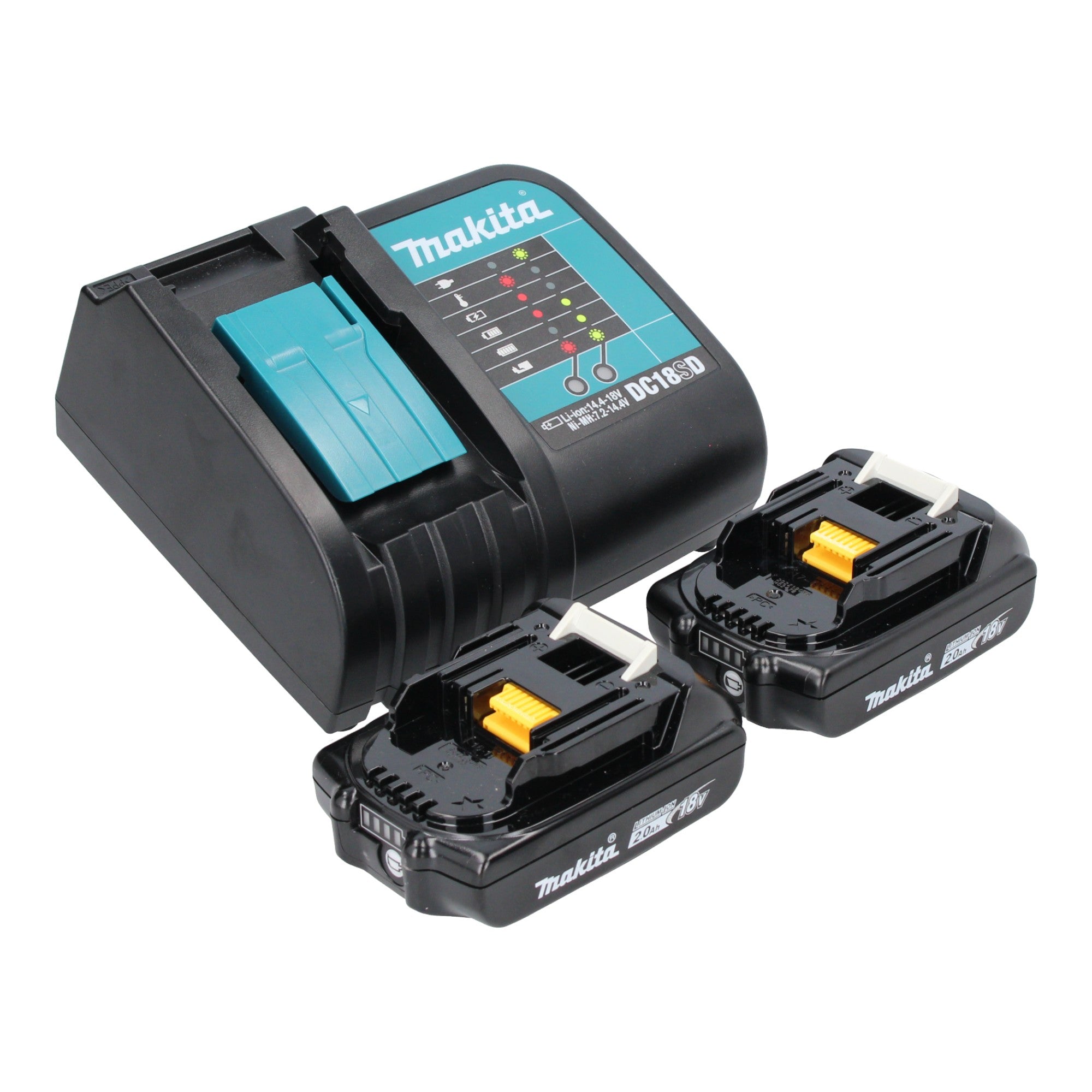Makita DUC 101 SA201 Akku Astsaege 18 V 10 cm Brushless 2x Akku 2 0 Ah Ladegeraet 2 - toolbrothers