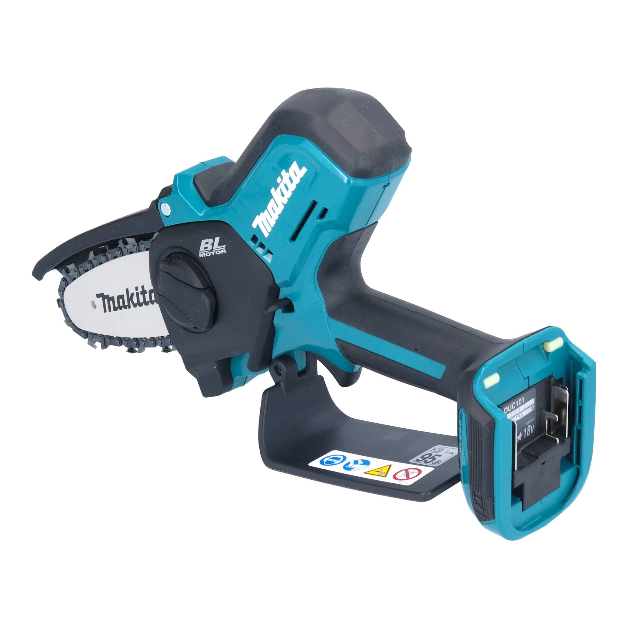 Makita DUC 101 RY201 Akku Astsaege 18 V 10 cm Brushless 2x Akku 1 5 Ah Ladegeraet 3 - toolbrothers