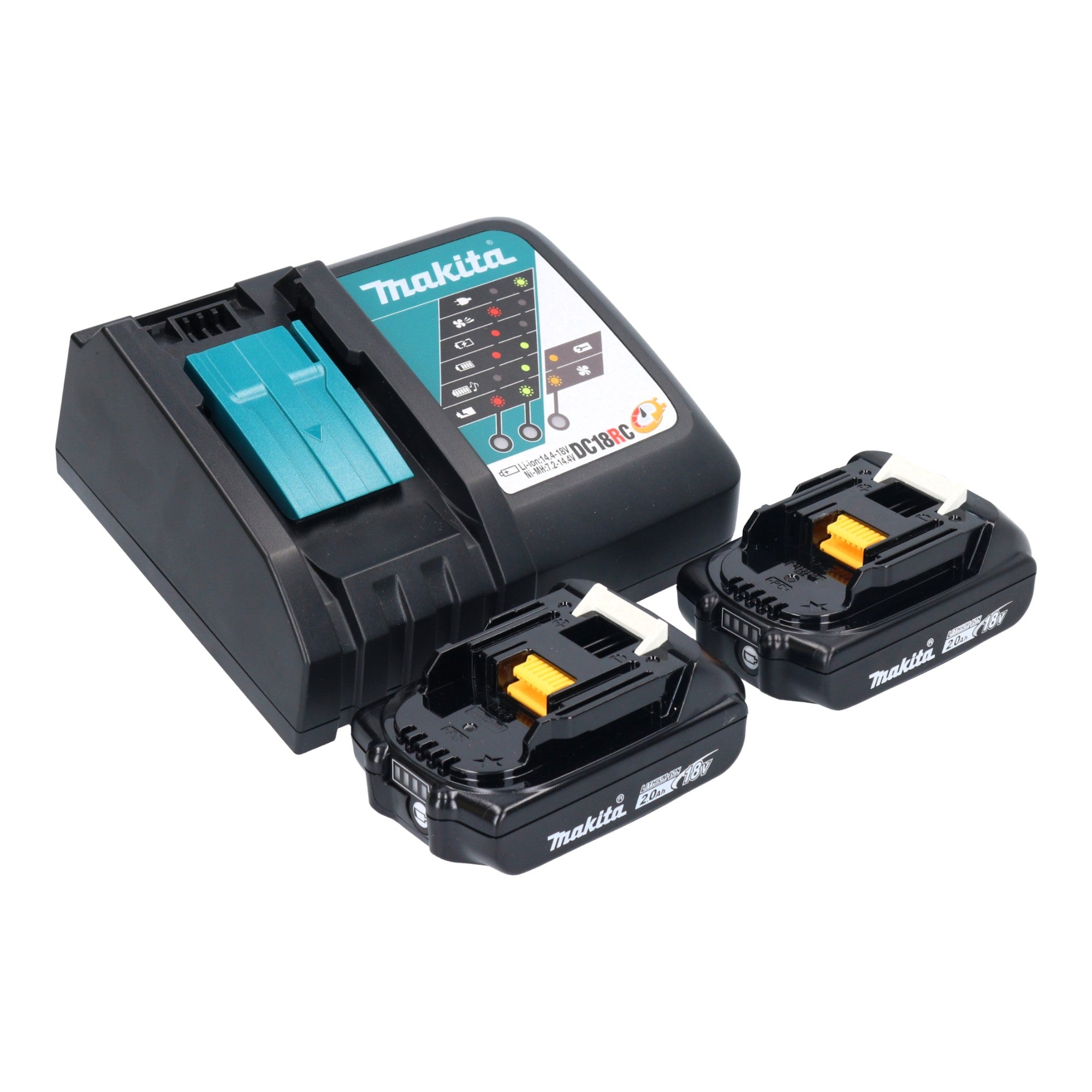 Makita DUC 101 RA201 Akku Astsaege 18 V 10 cm Brushless 2x Akku 2 0 Ah Ladegeraet 2 - toolbrothers