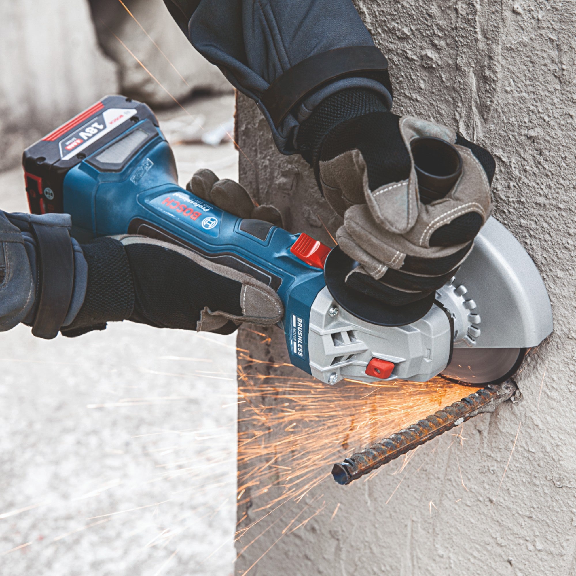 Bosch GWS 18V 7 Professional Akku Winkelschleifer 18 V 115 mm Brushless 1x ProCORE Akku 4 0 Ah ohne Ladegeraet 3 - toolbrothers