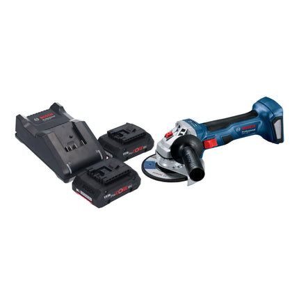 Bosch GWS 18V 7 Professional Akku Winkelschleifer 18 V 115 mm Brushless 2x ProCORE Akku 4 0 Ah Ladegeraet 0 - toolbrothers