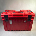 Qbrick System ONE 450 2 0 Vario RED ULTRA HD Custom Werkzeugkoffer modularer Organizer 585 x 385 x 420 mm 52 l stapelbar IP66 Leicht Gebraucht 1 - toolbrothers