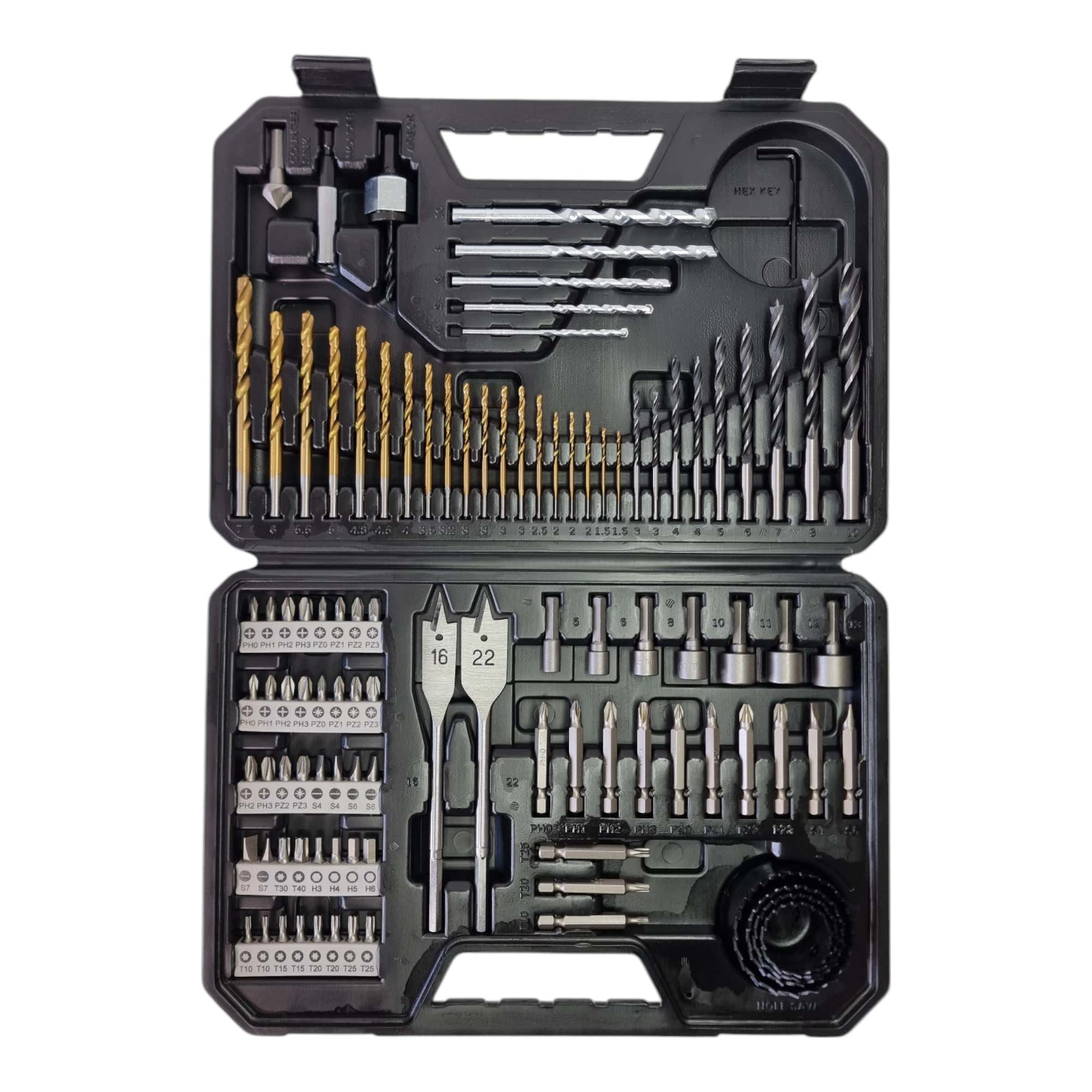Bosch V Line Titanium Bit und Bohrer Set 103 tlg Koffer 2607017367 Phillips Pozidriv Torx Hex Schlitz 2 - toolbrothers