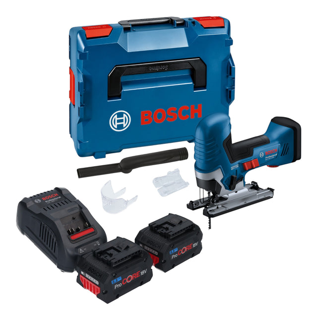 Bosch GST 18V 125 S Professional Akku Stichsaege 18 V 125 mm Brushless 2x ProCORE Akku 5 5 Ah Ladegeraet L Boxx 0 - toolbrothers