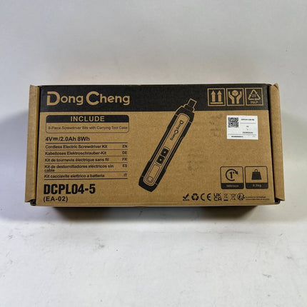 DongCheng Mini Akkuschrauber 4V Akkuschrauber klein 2000 mAh Lithium Ionen Akku 3 Drehmoment max 5Nm LED Licht 8 tlg Neuwertig 1 - toolbrothers