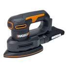 Worx WX822 9 Akku Deltaschleifer 20 V 140 x 90 mm Solo ohne Akku ohne Ladegeraet 0 - toolbrothers