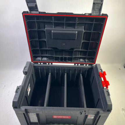 Qbrick System PRO Toolbox 2 0 stapelbar 450 x 334 x 240 mm 19 l IP54 Unvollstaendig 4 - toolbrothers