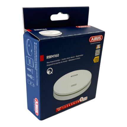 ABUS RWM 160 Rauchmelder 2 3 cm Hoehe Gefahrenmelder weiss 2 - toolbrothers