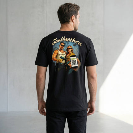 Toolbrothers Fan Shirt Simple Black Groesse L 2 - toolbrothers