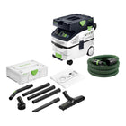 Festool CTL MIDI I CLEANTEC Absaugmobil 1200 Watt 15 l Staubklasse L 578309 7 tlg Standard Reinigungsset 577257  0 - toolbrothers