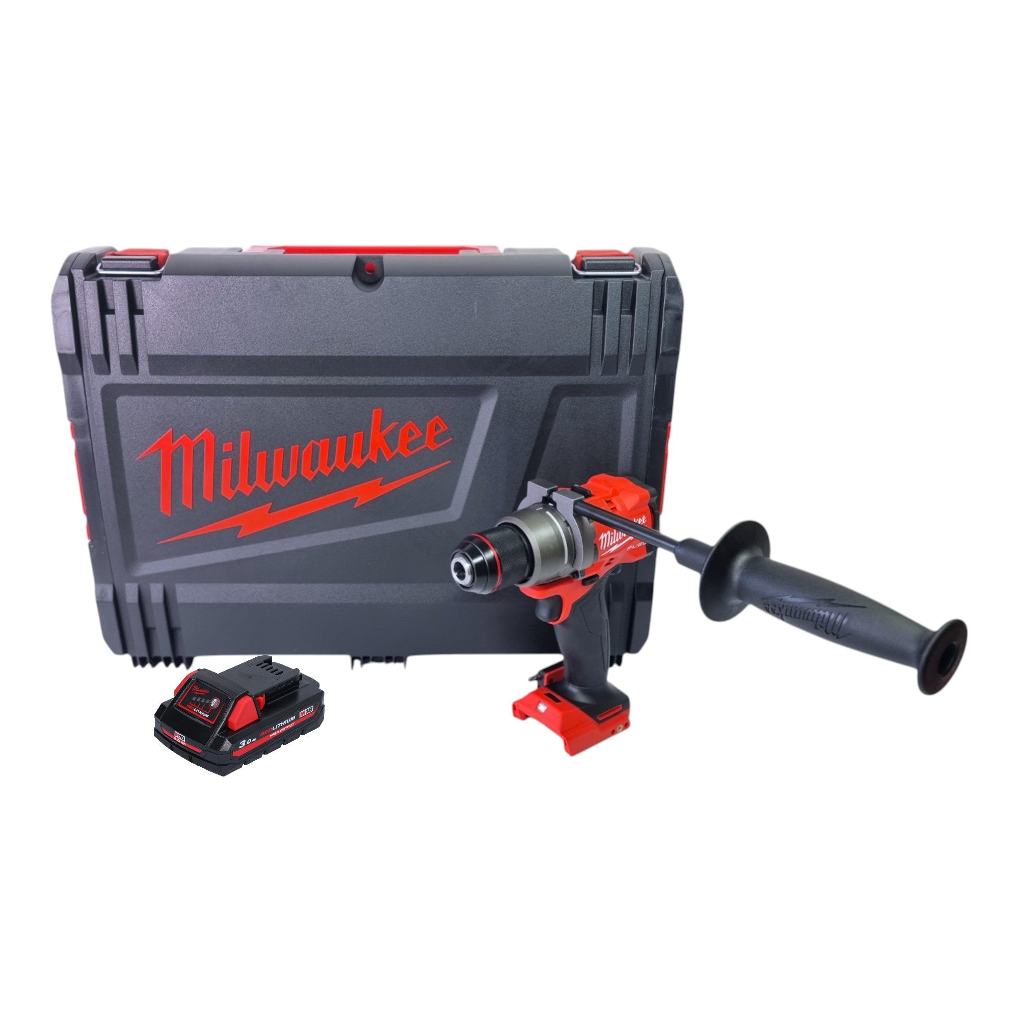 Milwaukee M18 FDD3 301X Akku Bohrschrauber 18 V 158 Nm Brushless 1x Akku 3 0 Ah HD Box ohne Ladegeraet 0 - toolbrothers