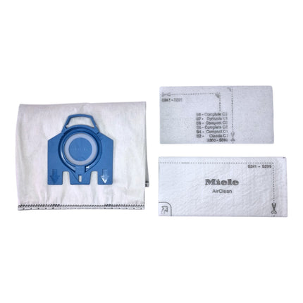Miele 2x HyClean Pure GN Staubsaugerbeutel 8 Stueck mit Filter 2x 12421130 fuer Complete C2 C3 Classic C1 S8 S5 S2 3 - toolbrothers