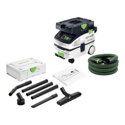 Festool CTL MINI I CLEANTEC Absaugmobil 1200 Watt 10 l Staubklasse L 578311 7 tlg Standard Reinigungsset 577257  0 - toolbrothers