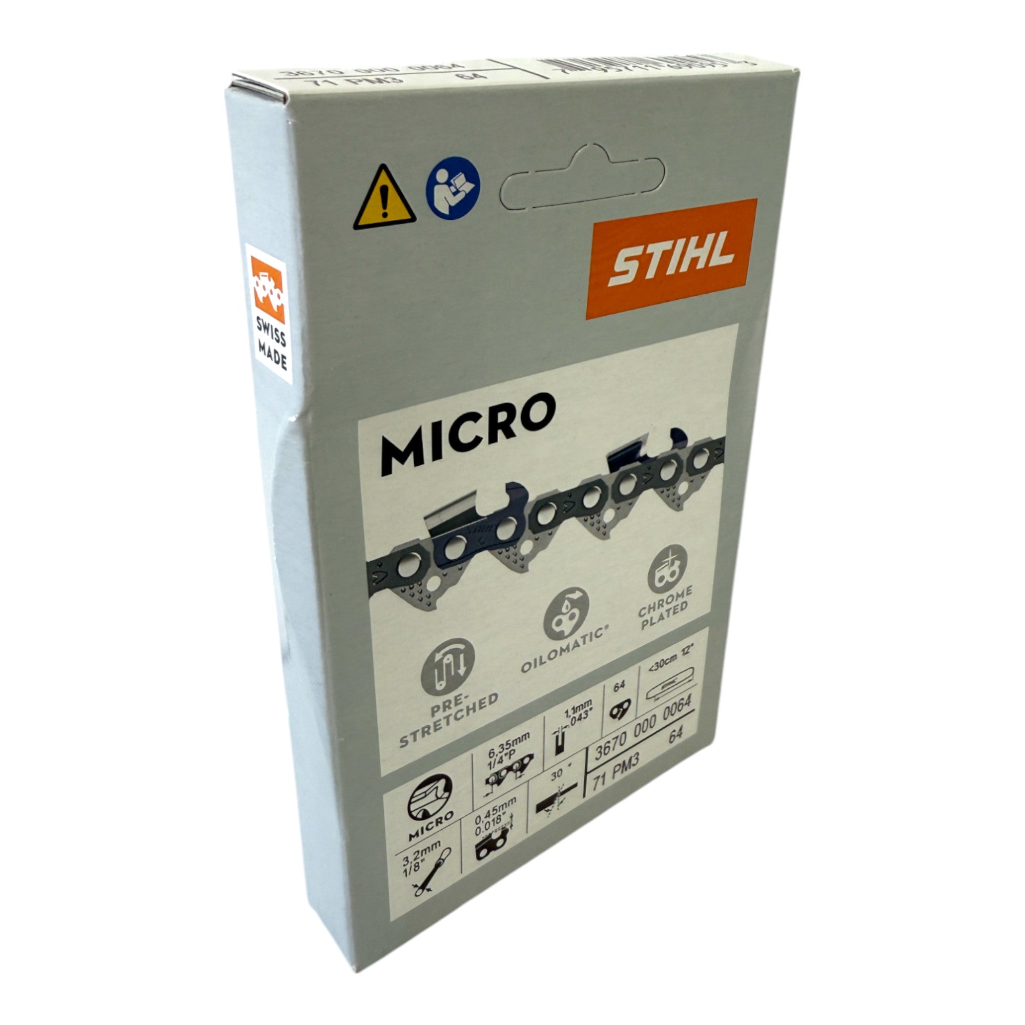 Stihl 4x 1 4 Picco Micro 3 PM3 Saegekette 30 cm 1 4 P 1 1 mm 64 TG 4 Stueck 4x 36700000064  3 - toolbrothers