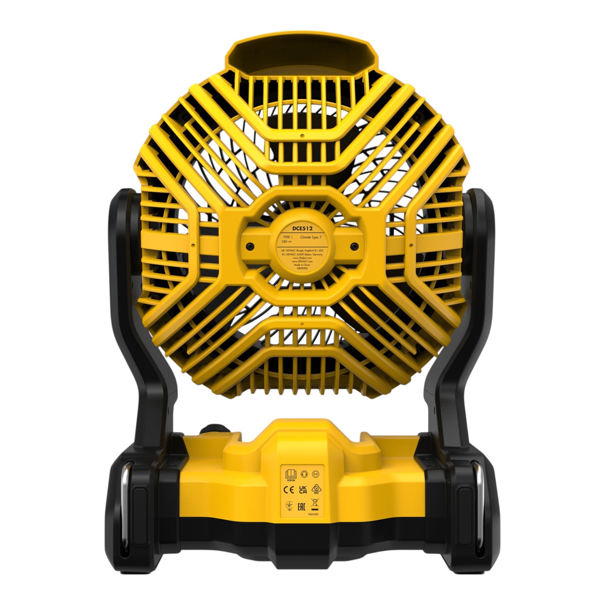 DeWalt DCE 512 P1 Akku Ventilator 18 V 1x Akku 5 0 Ah Ladegeraet 4 - toolbrothers