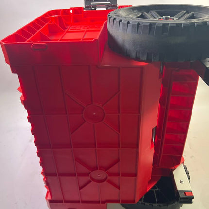 Qbrick System PRO Cart 2 0 Plus RED ULTRA HD stapelbar 490 x 415 x 660 mm 29 l IP54 abnehmbarer Doppelteleskopgriff Leicht Gebraucht 4 - toolbrothers