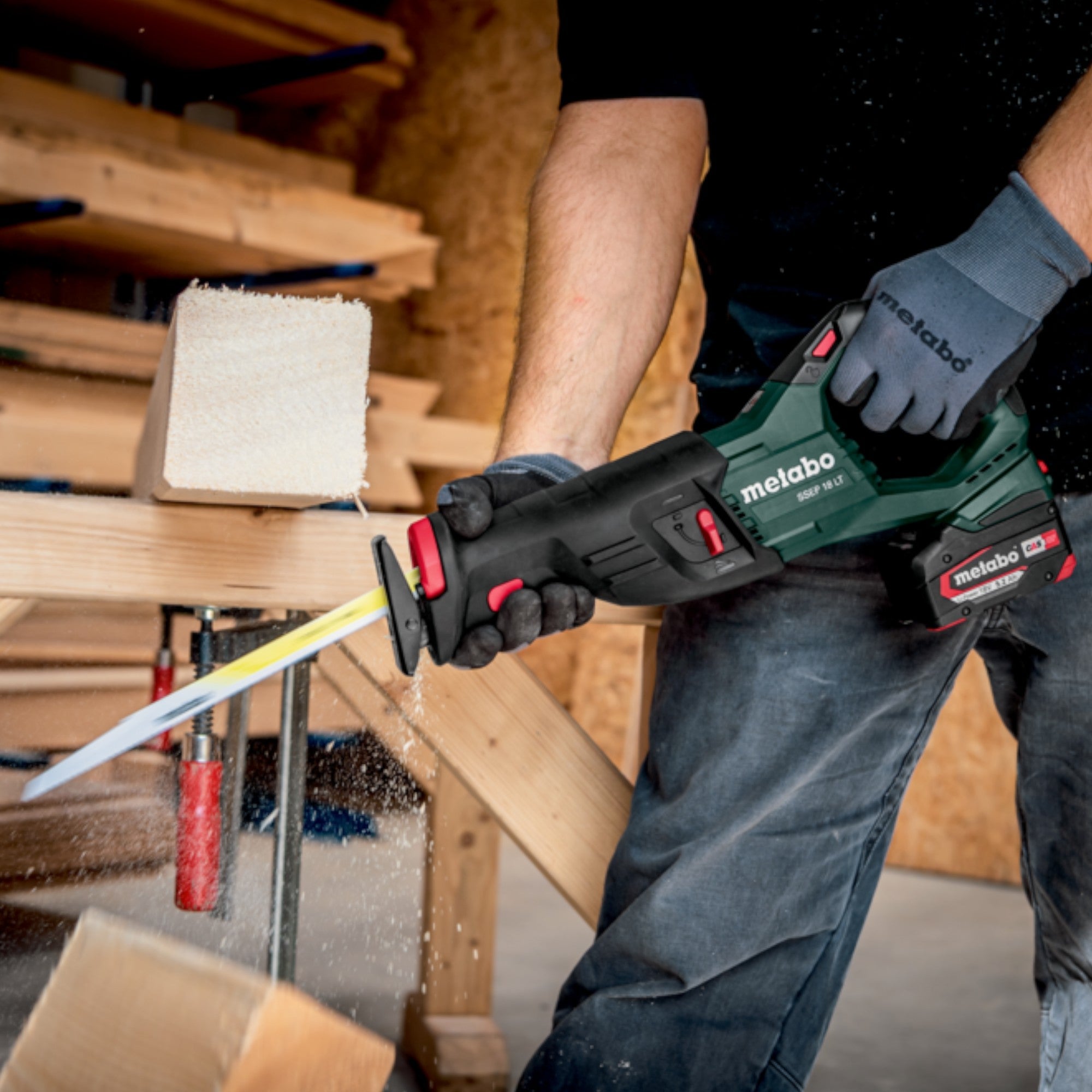 Metabo SSEP 18 LT Akku Saebelsaege 18 V 32 mm 1x Akku 4 0 Ah Ladegeraet 4 - toolbrothers