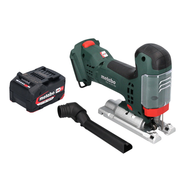 Metabo STA 18 LTX 100 Akku Stichsaege 18 V 100 mm Brushless 1x Akku 4 0 Ah ohne Ladegeraet 0 - toolbrothers