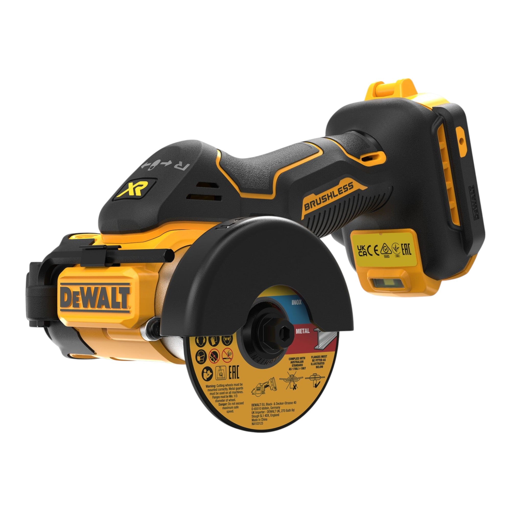 DeWalt DCS 438 N Akku Multimaterialschneider 18 V 76 mm Brushless 1x Akku 2 0 Ah ohne Ladegeraet 4 - toolbrothers