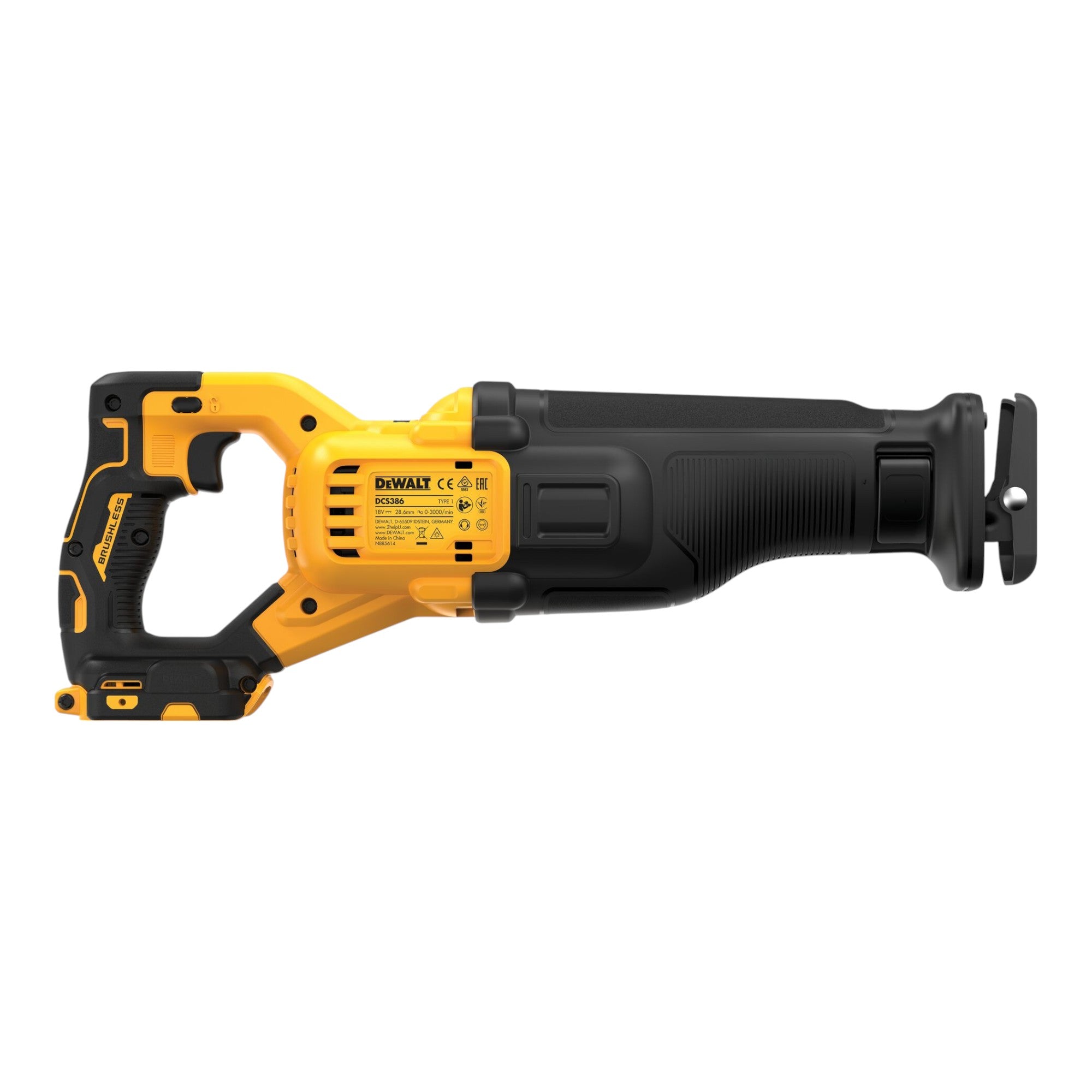 DeWalt DCS 386 M2T Akku Saebelsaege 18 V Brushless 2x Akku 4 0 Ah Ladegeraet TSTAK 4 - toolbrothers