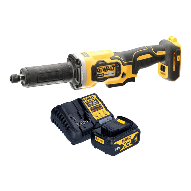 DeWalt DCG 426 M1 Akku Geradschleifer 18 V Brushless 1x Akku 4 0 Ah Ladegeraet 0 - toolbrothers
