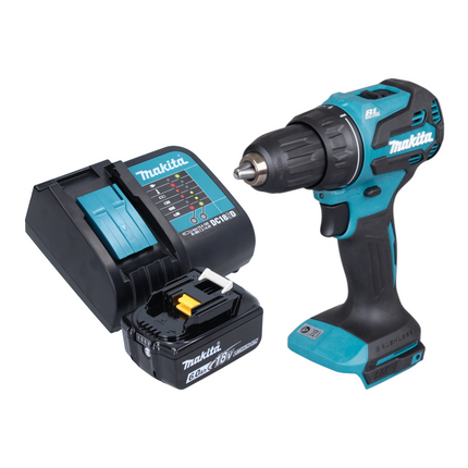 Makita DDF 490 SG1 Akku Bohrschrauber 18 V 65 Nm 1 2 Brushless 1x Akku 6 0 Ah Ladegeraet 0 - toolbrothers