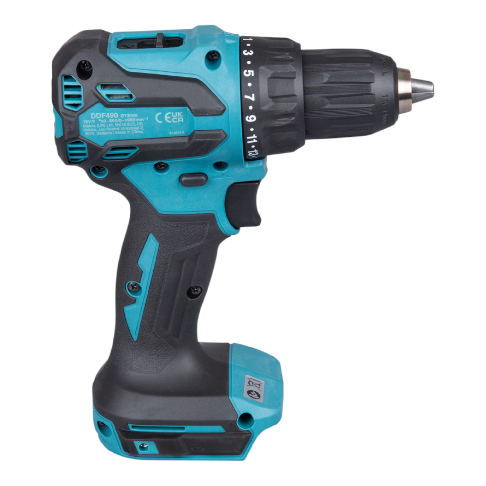 Makita DDF 490 ZJ Akku Bohrschrauber 18 V 65 Nm 1 2 Brushless Makpac ohne Akku ohne Ladegeraet 4 - toolbrothers