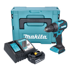 Makita DDF 490 RM1J Akku Bohrschrauber 18 V 65 Nm 1 2 Brushless 1x Akku 4 0 Ah Ladegeraet Makpac 0 - toolbrothers