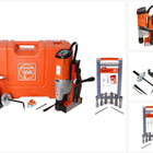 FEIN AKBU 35 PMQW Select 18 V Brushless Li-Ion Akku Magnet Kernbohrmaschine bis 35 mm im Koffer + 8-tlg Kernbohrer-Set - Toolbrothers