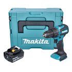 Makita DHP 490 T1J Akku Schlagbohrschrauber 18 V 65 Nm Brushless 1x Akku 5 0 Ah Makpac ohne Ladegeraet 0 - toolbrothers