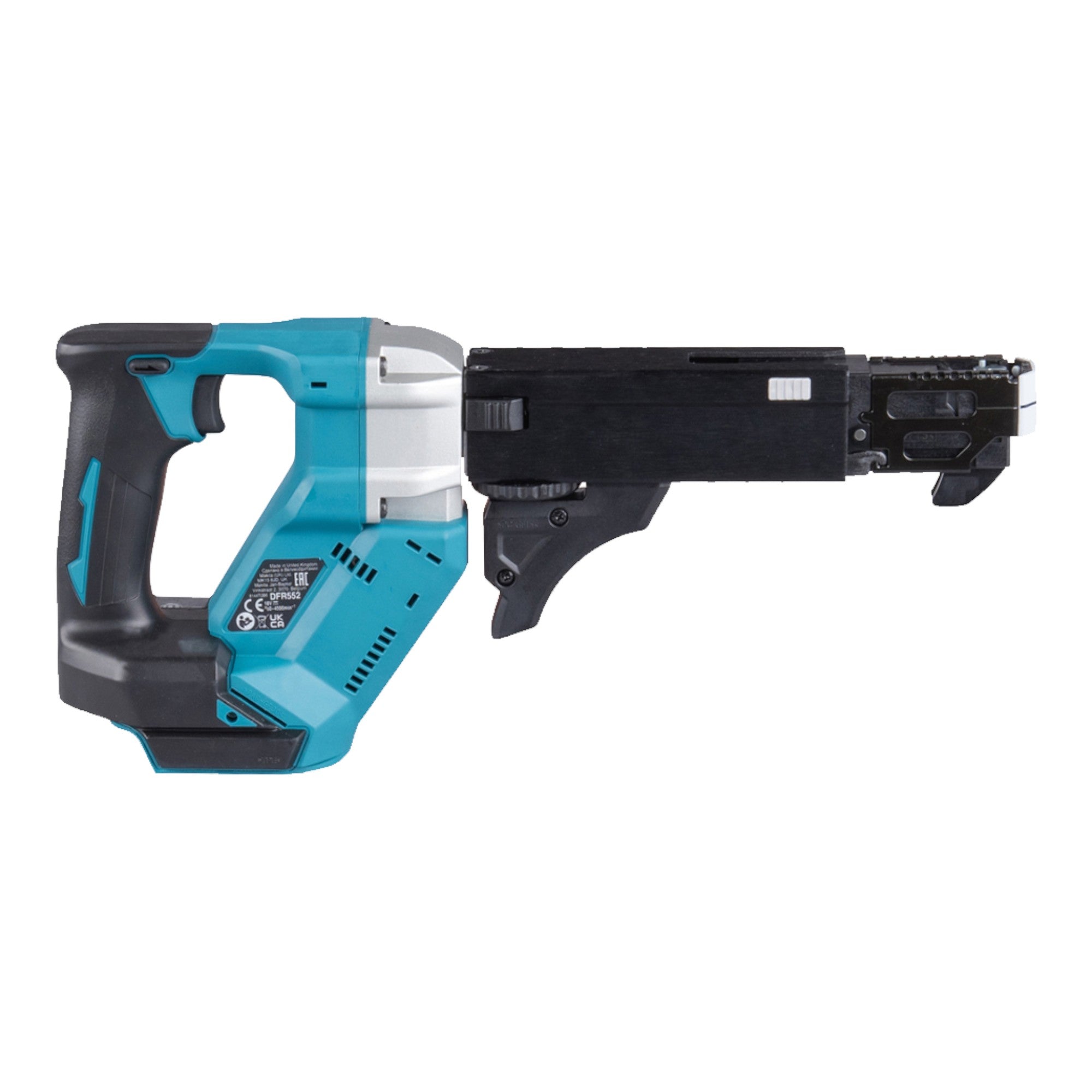 Makita DFR 552 SG Akku Magazinschrauber 18 V 25 55 mm Brushless 2x Akku 6 0 Ah Ladegeraet 4 - toolbrothers