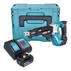 Makita DFR 552 ST1J Akku Magazinschrauber 18 V 25 55 mm Brushless 1x Akku 5 0 Ah Ladegeraet Makpac 0 - toolbrothers