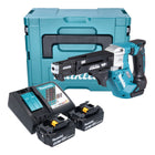 Makita DFR 552 RMJ Akku Magazinschrauber 18 V 25 55 mm Brushless 2x Akku 4 0 Ah Ladegeraet Makpac 0 - toolbrothers
