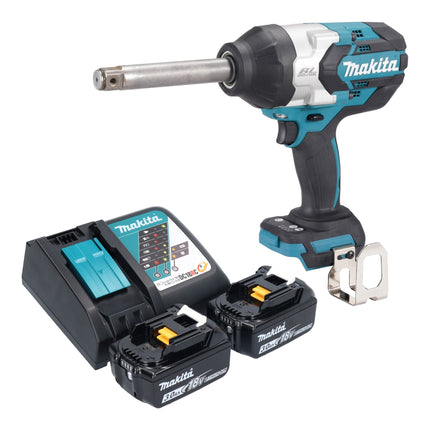 Makita DTW 1005 RF Akku Schlagschrauber 18 V 1360 Nm 3 4 Brushless 2x Akku 3 0 Ah Ladegeraet 0 - toolbrothers