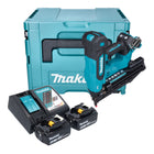 Makita DBN 610 RGJ Akku Stauchkopfnagler 18 V 32 64 mm Brushless 2x Akku 6 0 Ah Ladegeraet Makpac 0 - toolbrothers