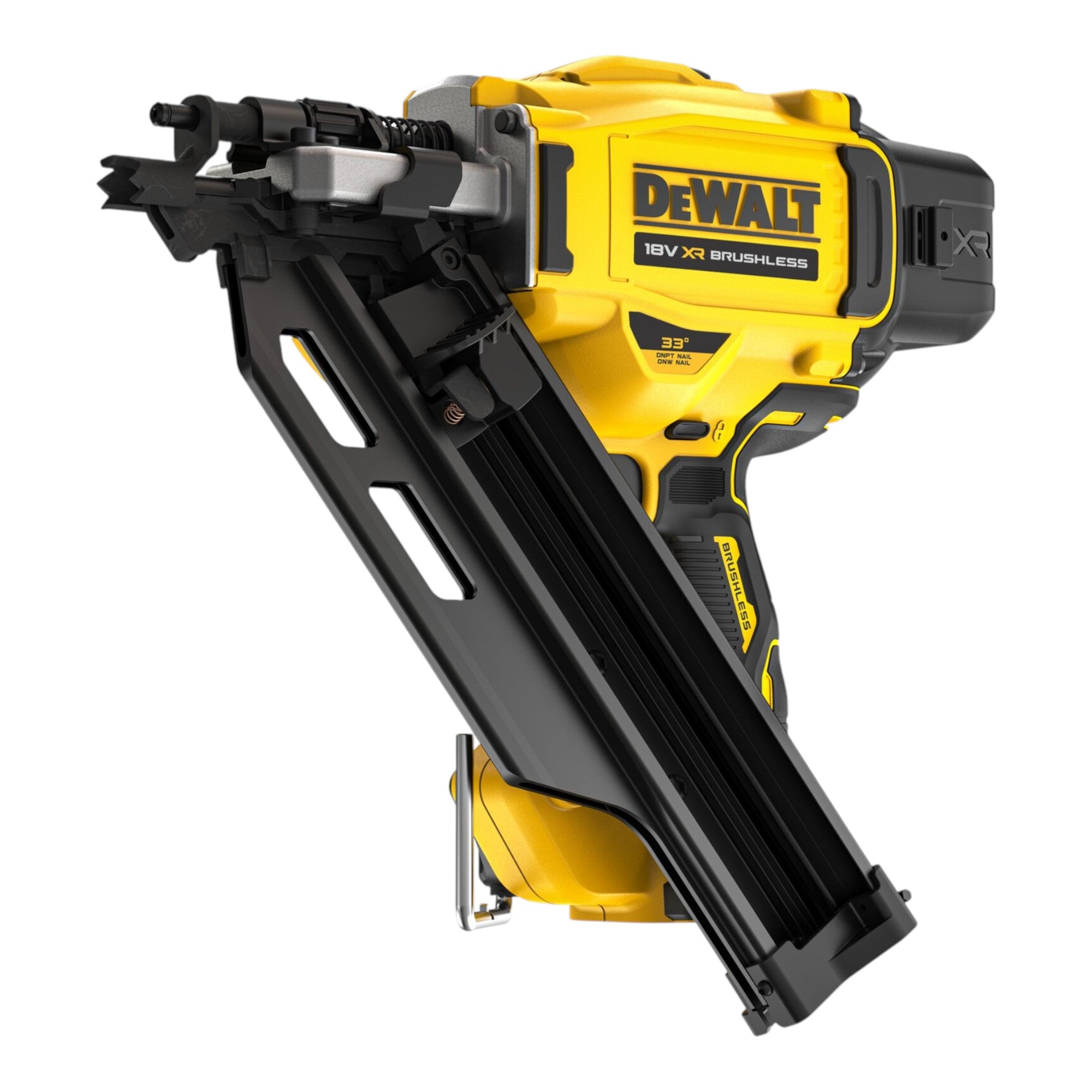 DeWalt DCN 930 N Akku Nagler 18 V 50 90 mm Brushless Solo ohne Akku ohne Ladegeraet 4 - toolbrothers