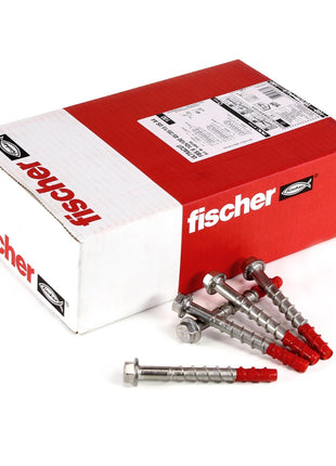 Fischer ULTRACUT FBS II A4 Betonschraube 10x100 mm 100 Stk. ( 548744 ) Sechskantkopf SW15 Unterlegscheibe 45/35/15 A4 Edelstahl - Toolbrothers