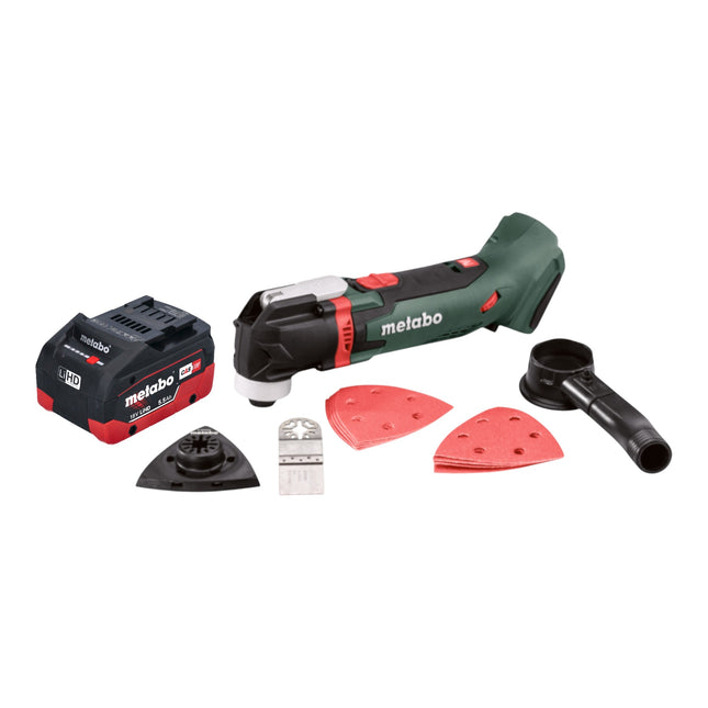 Metabo MT 18 LTX Akku Multitool 18 V OIS Starlock 1x LiHD Akku 5 5 Ah ohne Ladegeraet 0 - toolbrothers